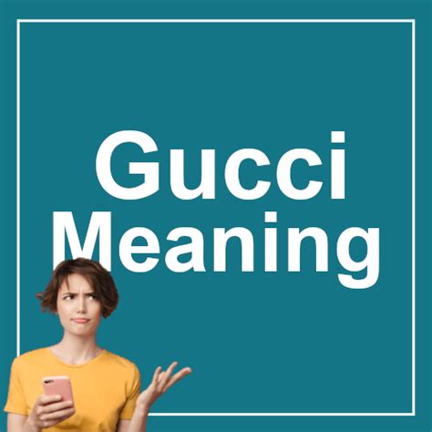 gucci slang pet|gucci slang examples.